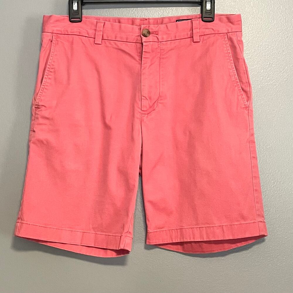 Vineyard Vines Pink Chino Breaker Shorts 31